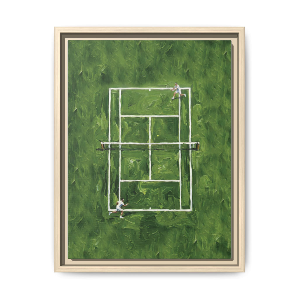 The Lawn - Canvas with Wooden Frame