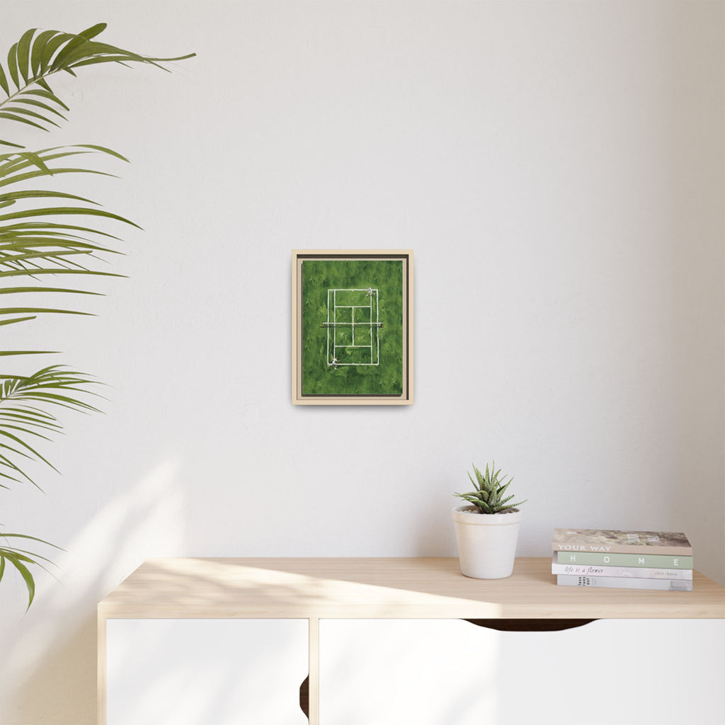 The Lawn - Canvas with Wooden Frame