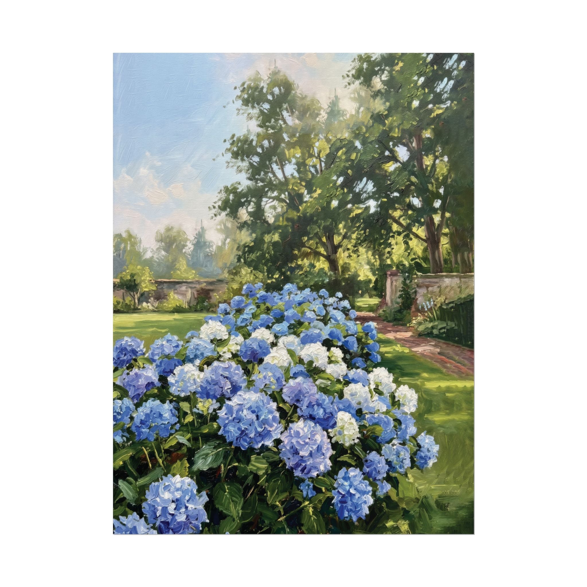 Hydrangeas - Fine Art Print