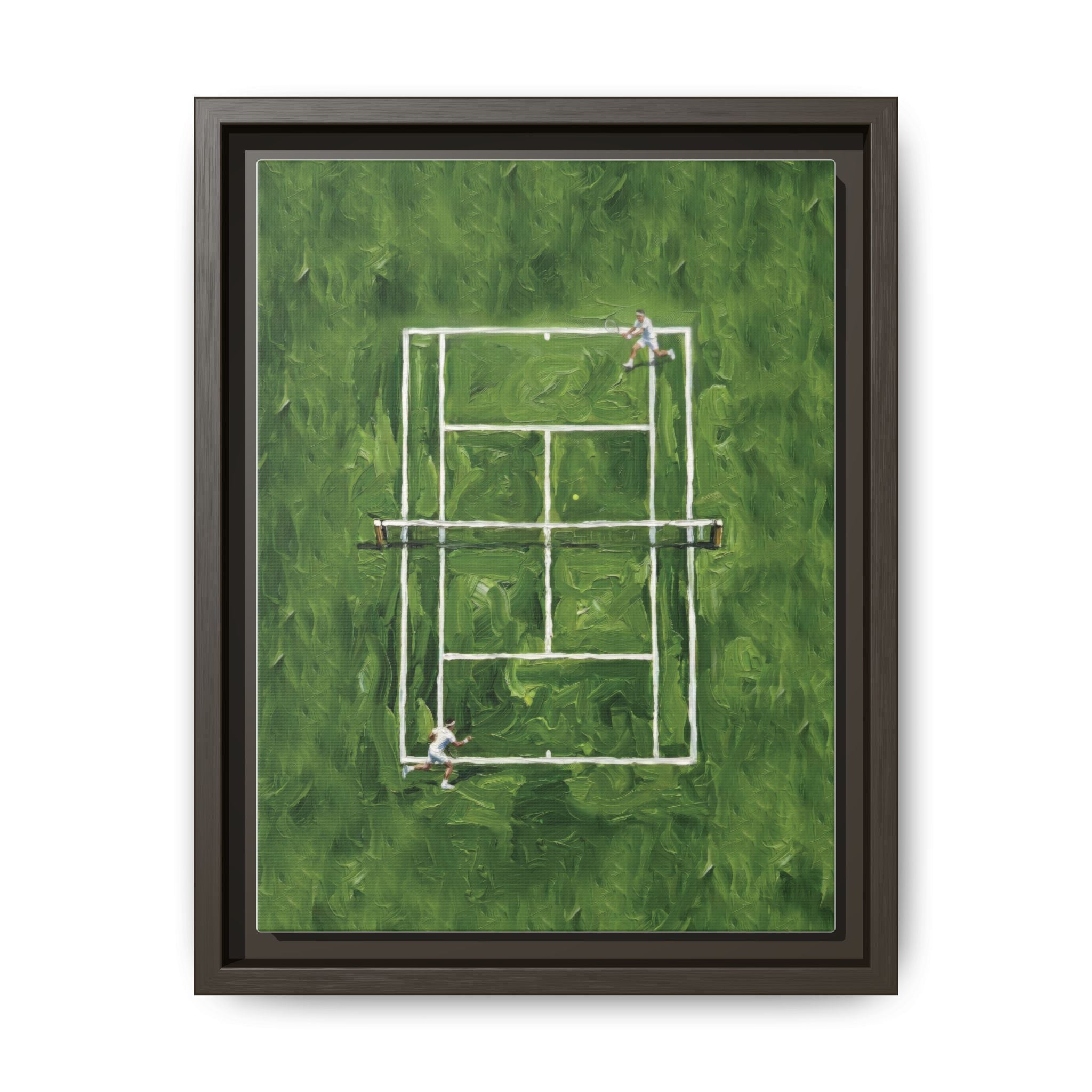 The Lawn - Canvas with Wooden Frame