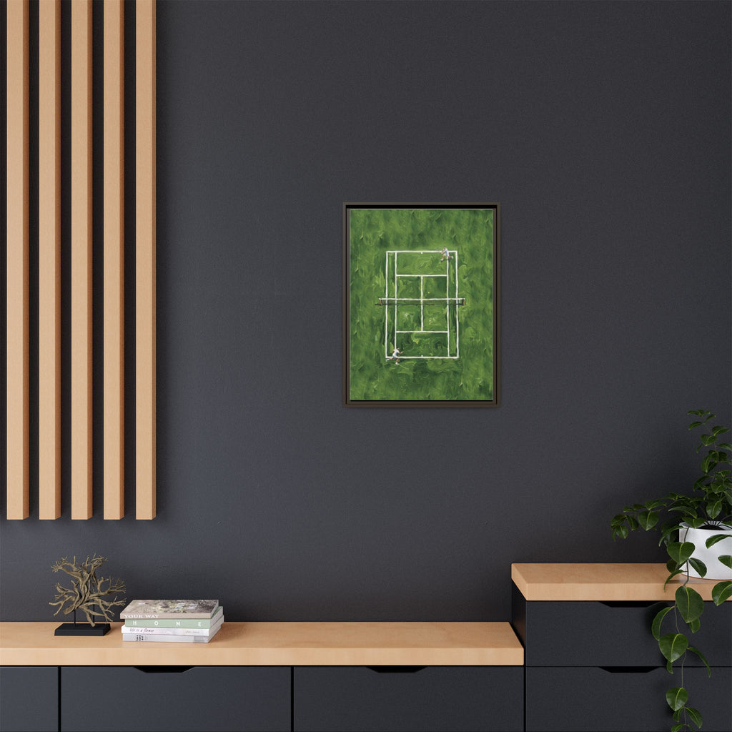The Lawn - Canvas with Wooden Frame
