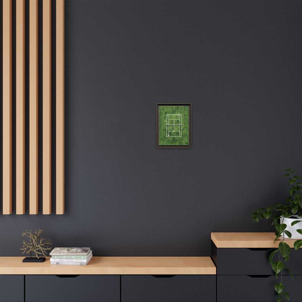 The Lawn - Canvas with Wooden Frame