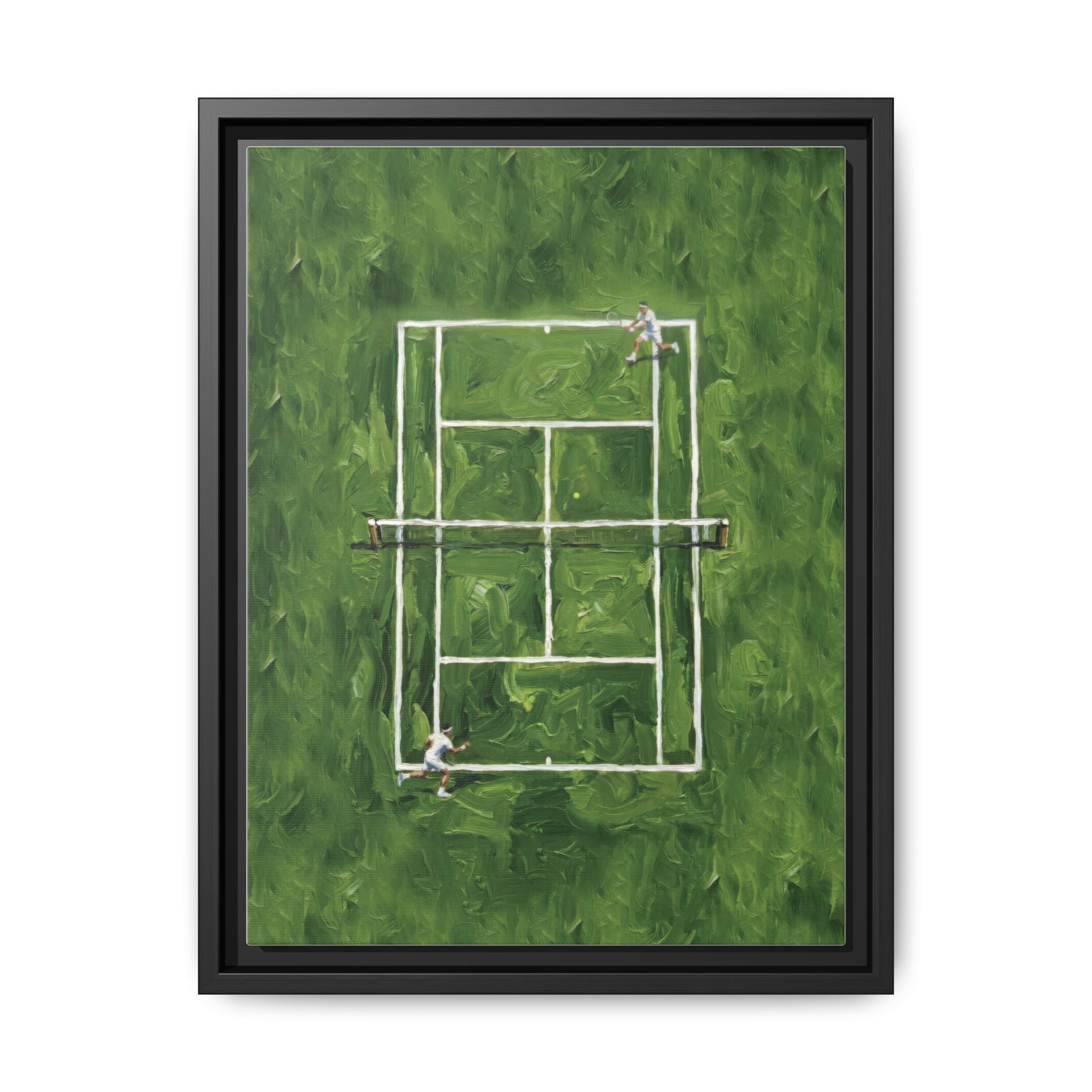 The Lawn - Canvas with Wooden Frame