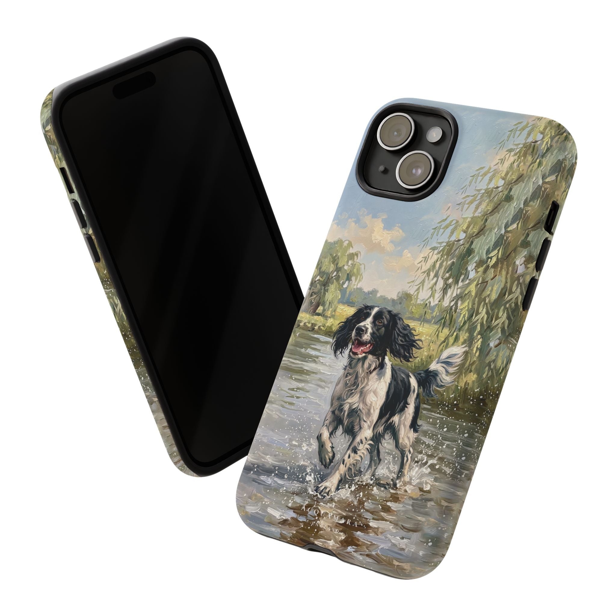 The Springer Spaniel (Black and White)