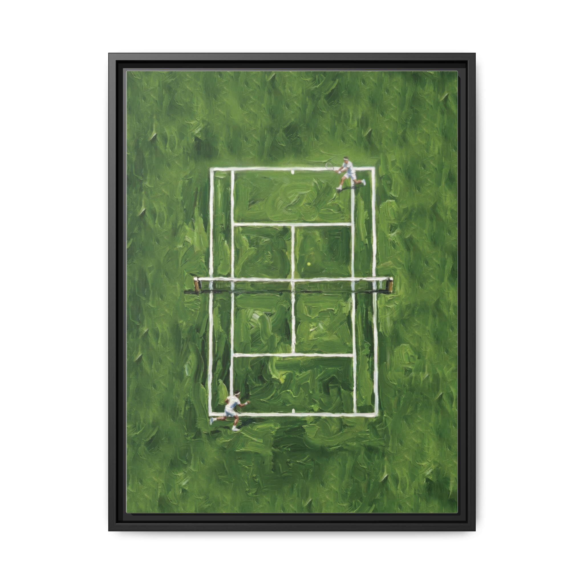 The Lawn - Canvas with Wooden Frame