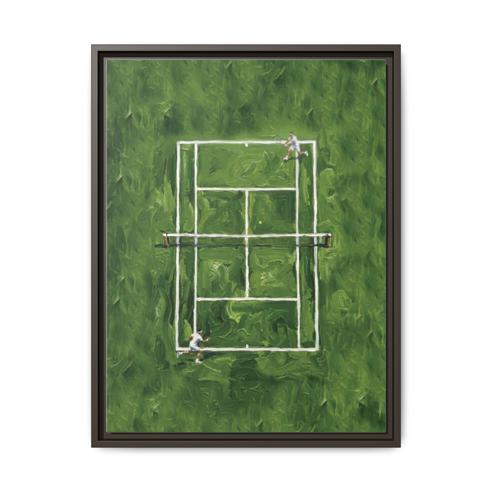The Lawn - Canvas with Wooden Frame