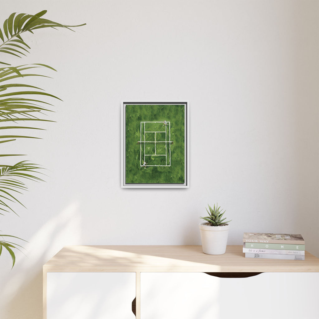 The Lawn - Canvas with Wooden Frame