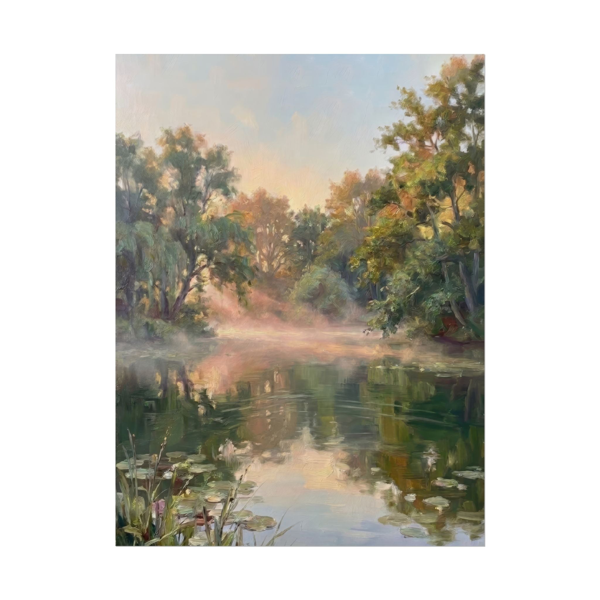 The Lily Pond - Fine Art Print