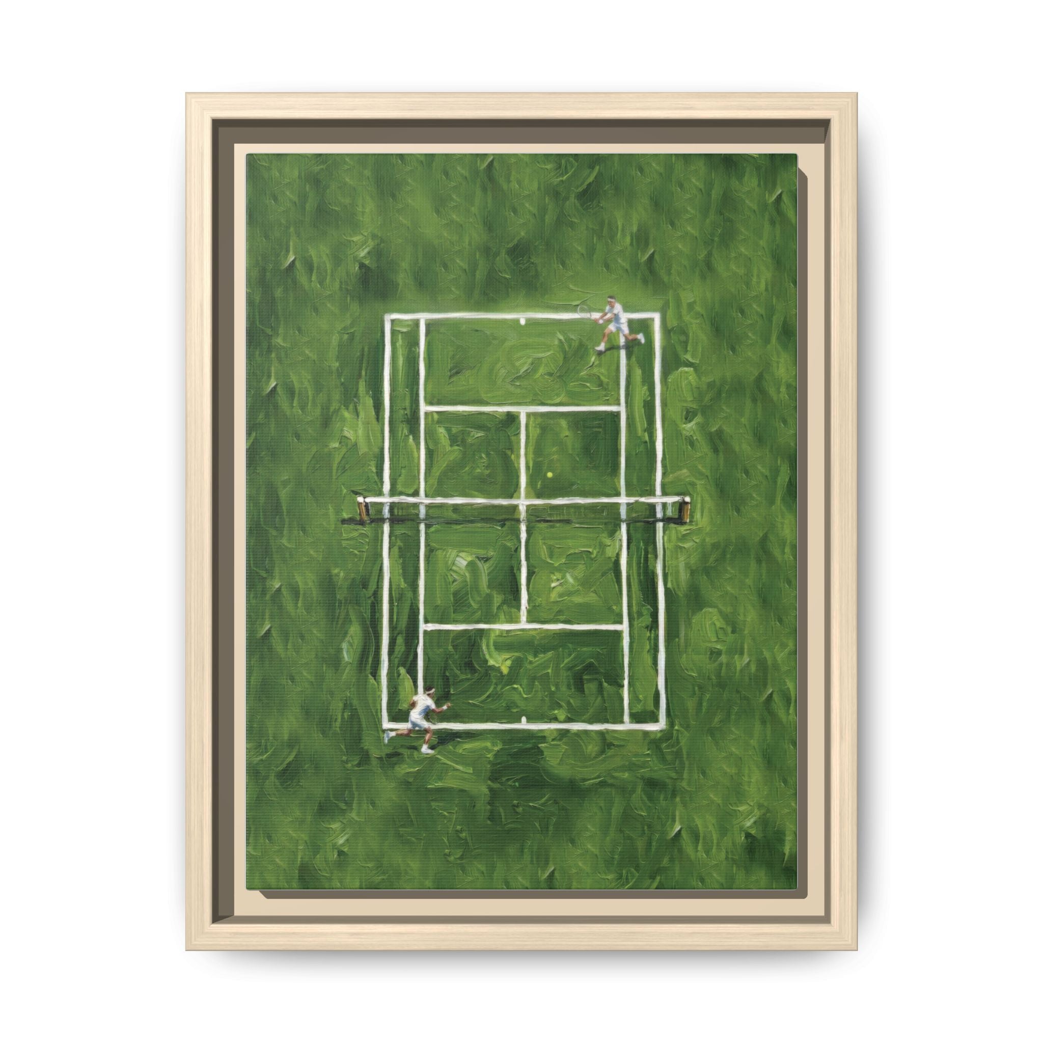 The Lawn - Canvas with Wooden Frame