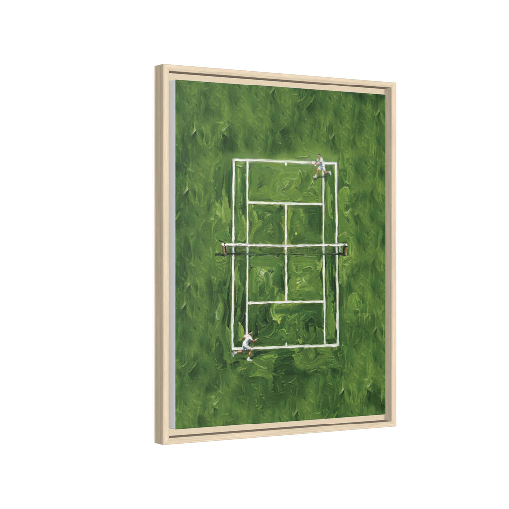 The Lawn - Canvas with Wooden Frame