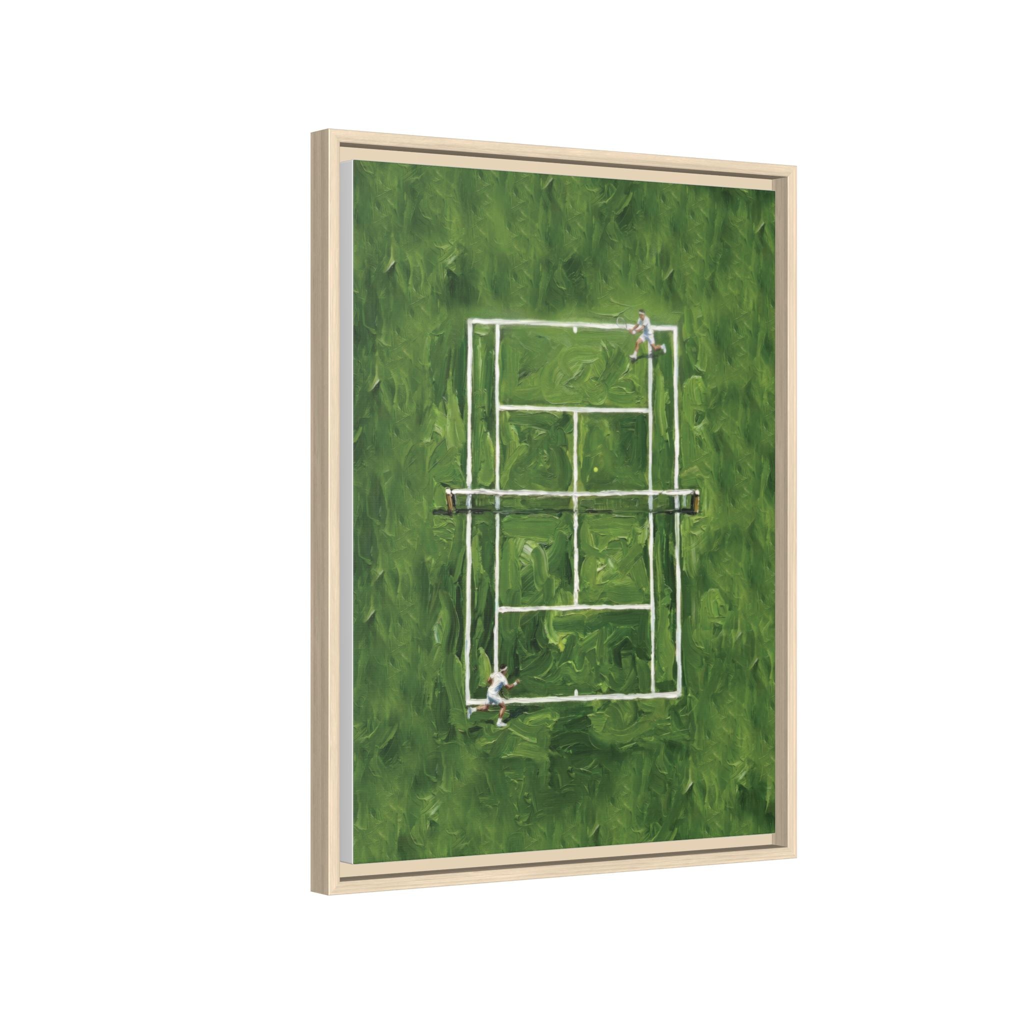 The Lawn - Canvas with Wooden Frame