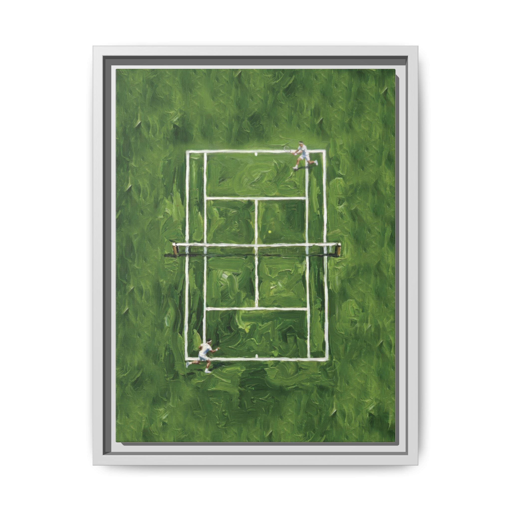 The Lawn - Canvas with Wooden Frame