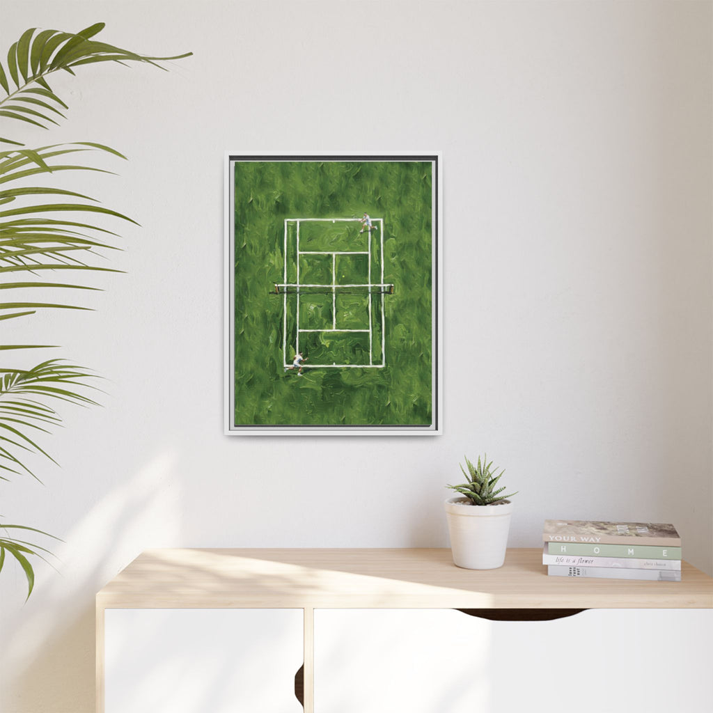 The Lawn - Canvas with Wooden Frame