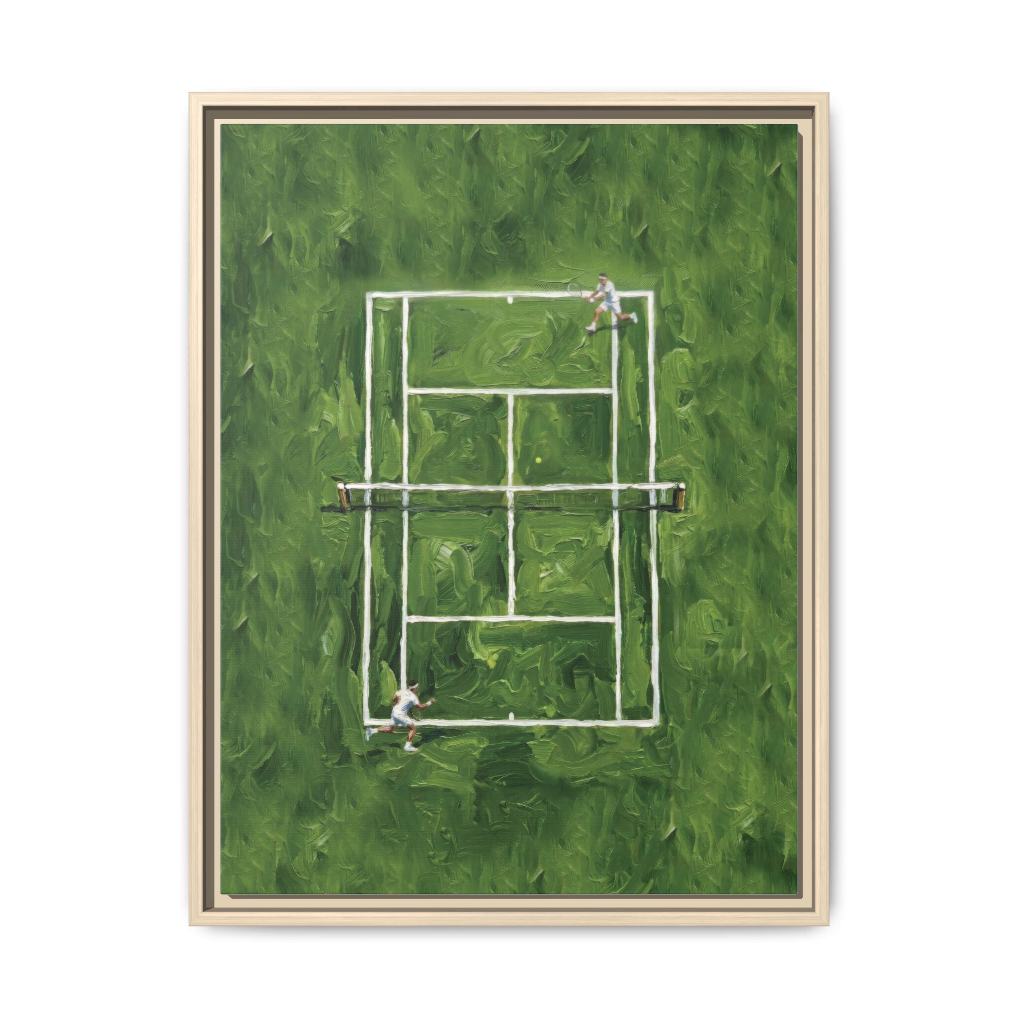 The Lawn - Canvas with Wooden Frame