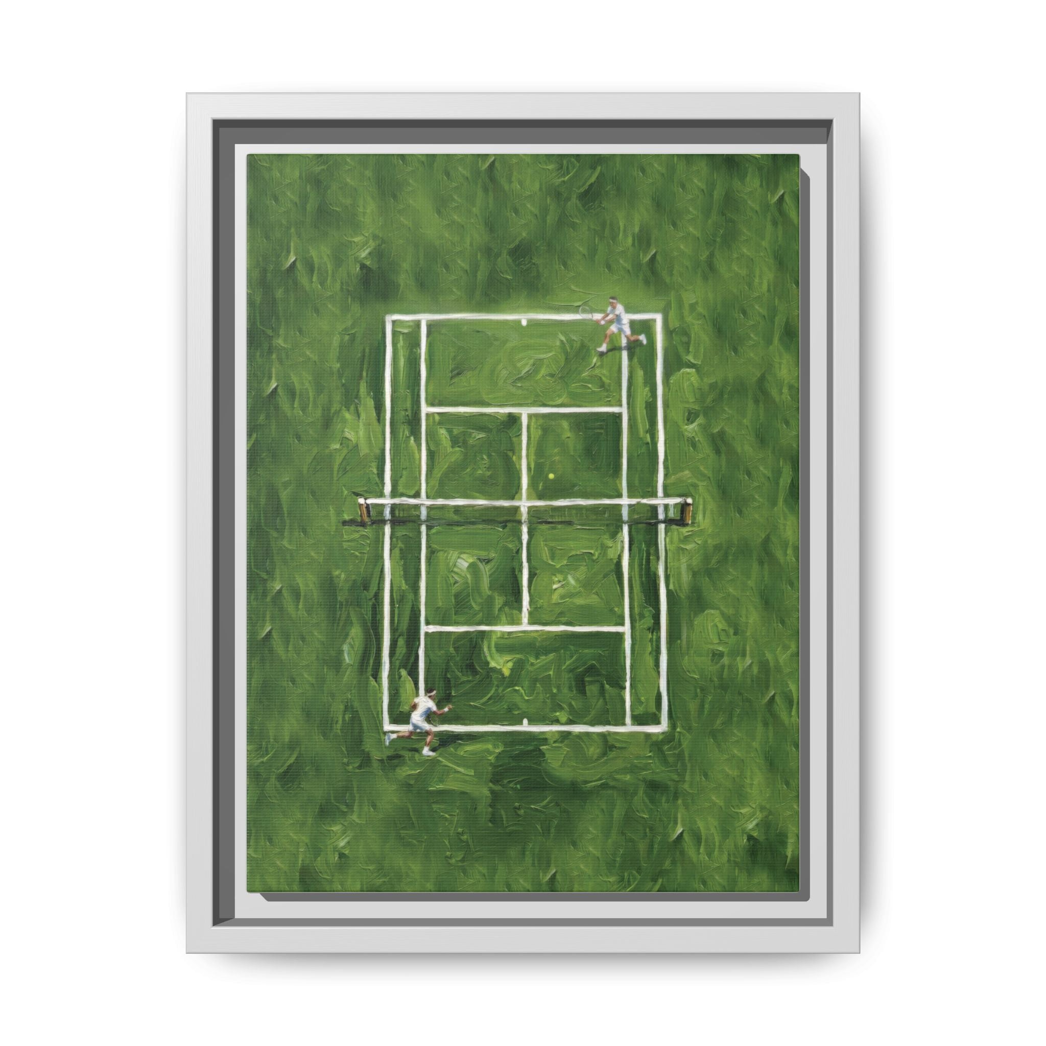 The Lawn - Canvas with Wooden Frame