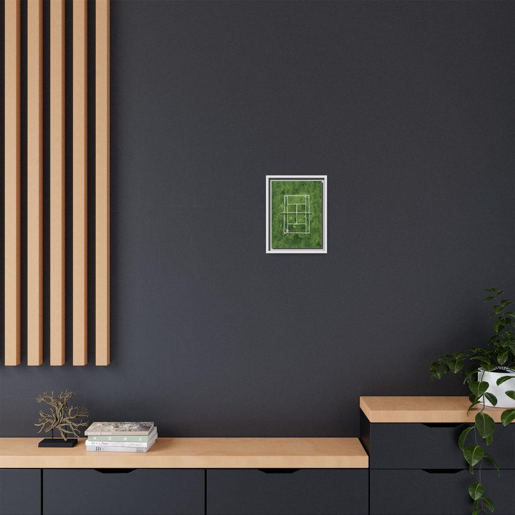 The Lawn - Canvas with Wooden Frame