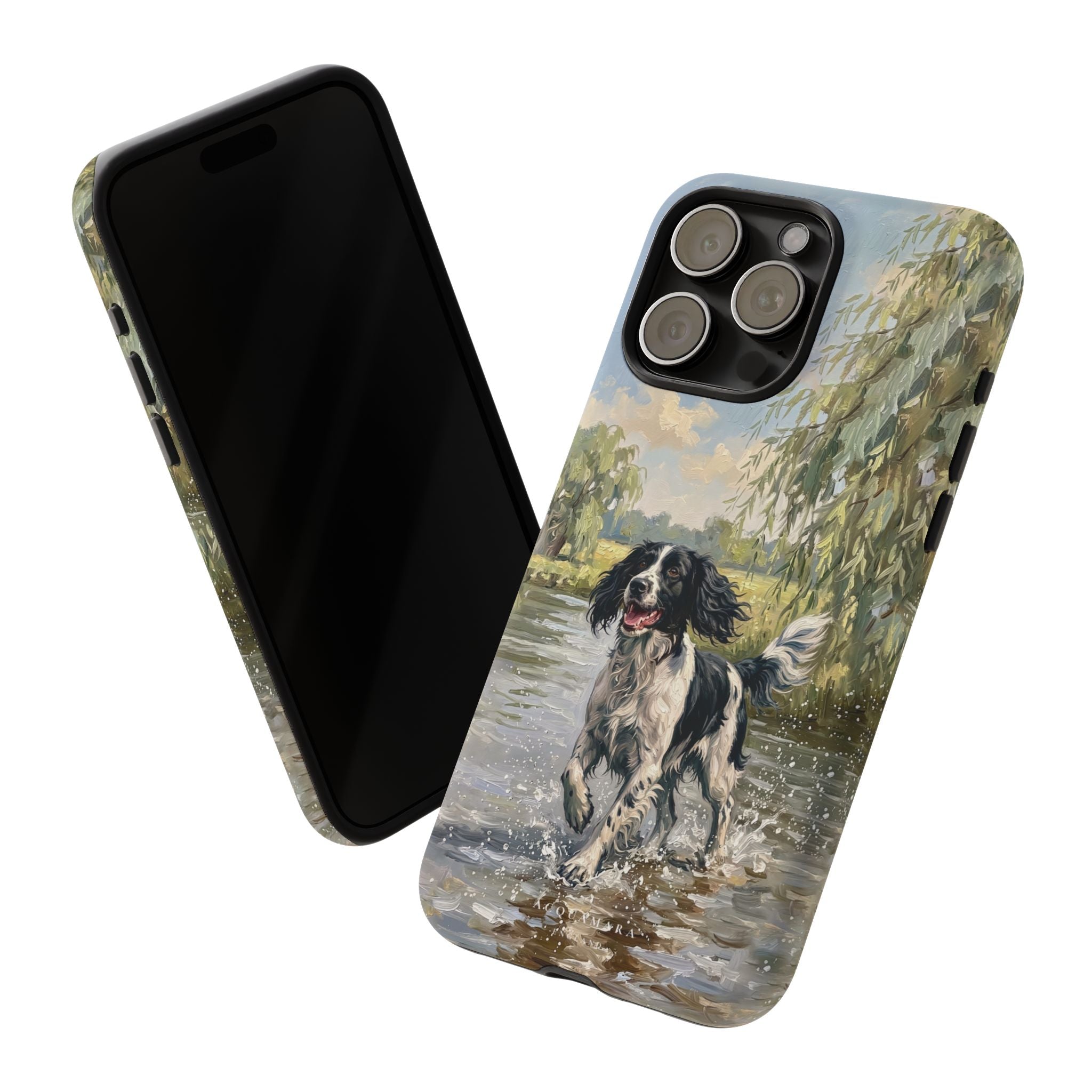 The Springer Spaniel (Black and White)
