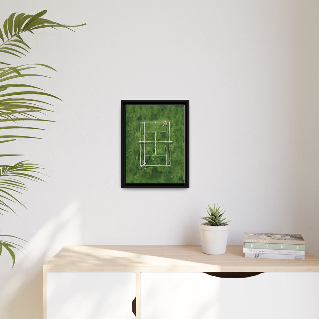 The Lawn - Canvas with Wooden Frame
