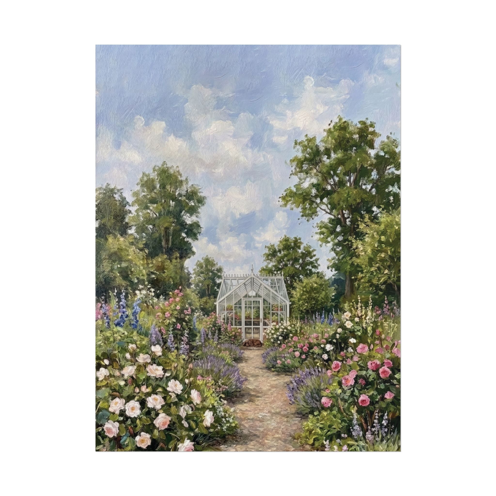 The Walled Garden - Fine Art Print