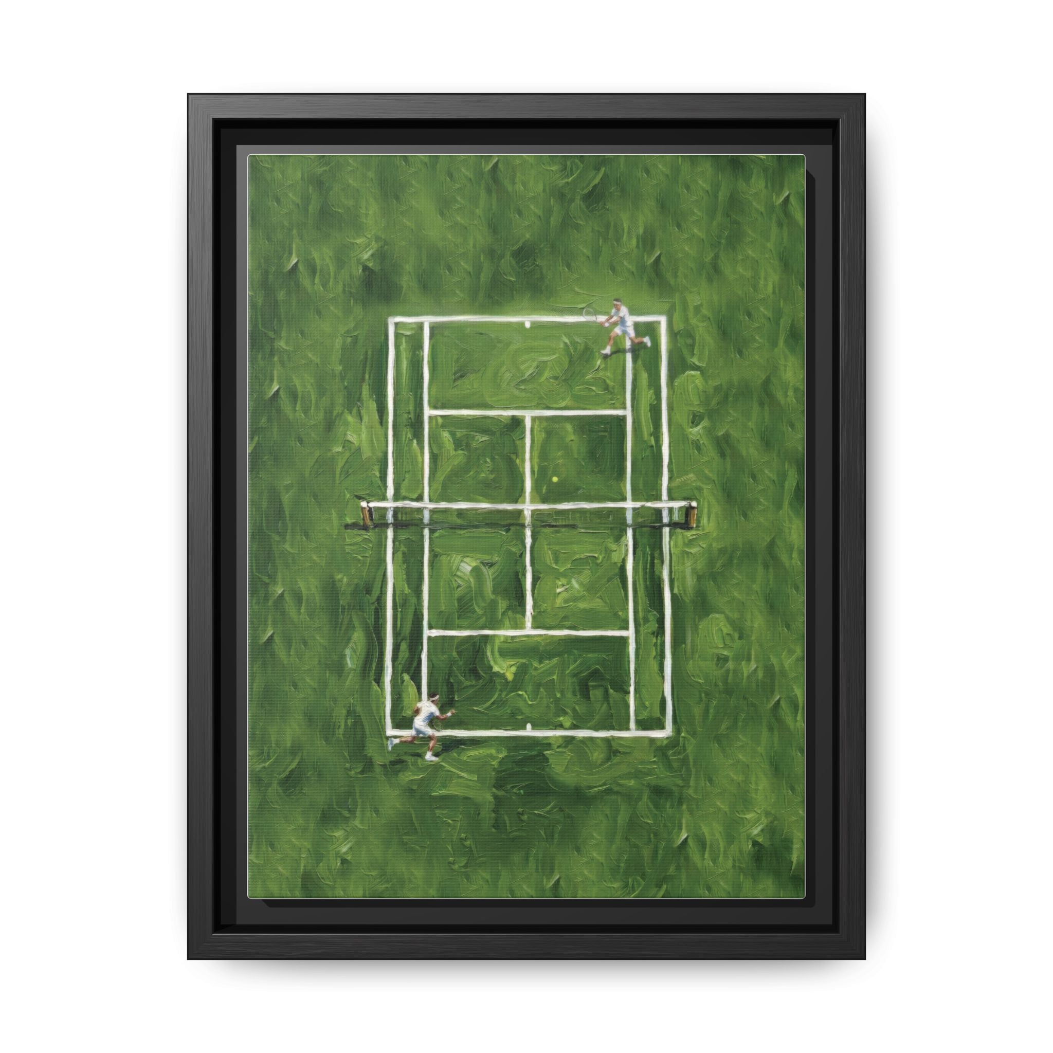 The Lawn - Canvas with Wooden Frame