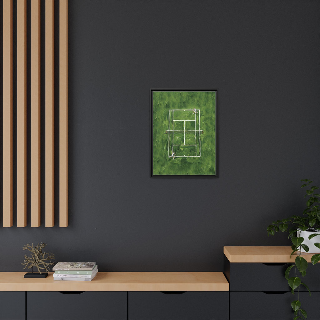 The Lawn - Canvas with Wooden Frame
