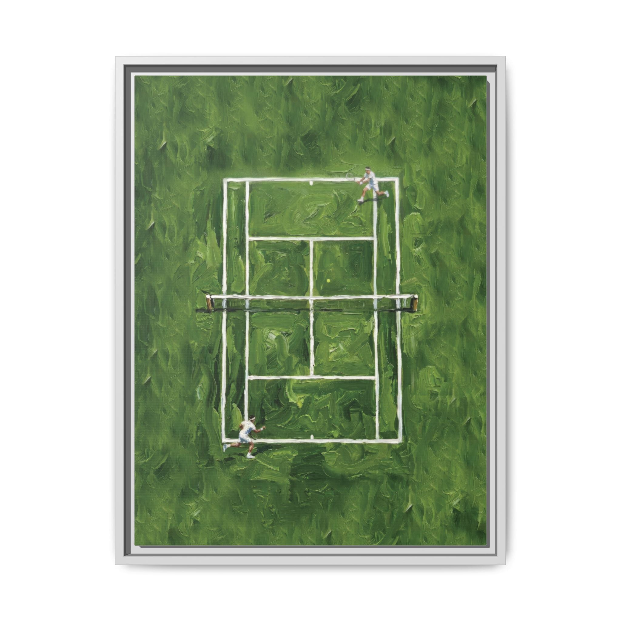 The Lawn - Canvas with Wooden Frame