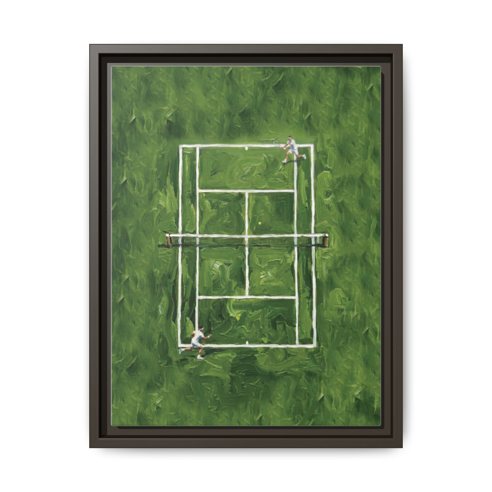 The Lawn - Canvas with Wooden Frame
