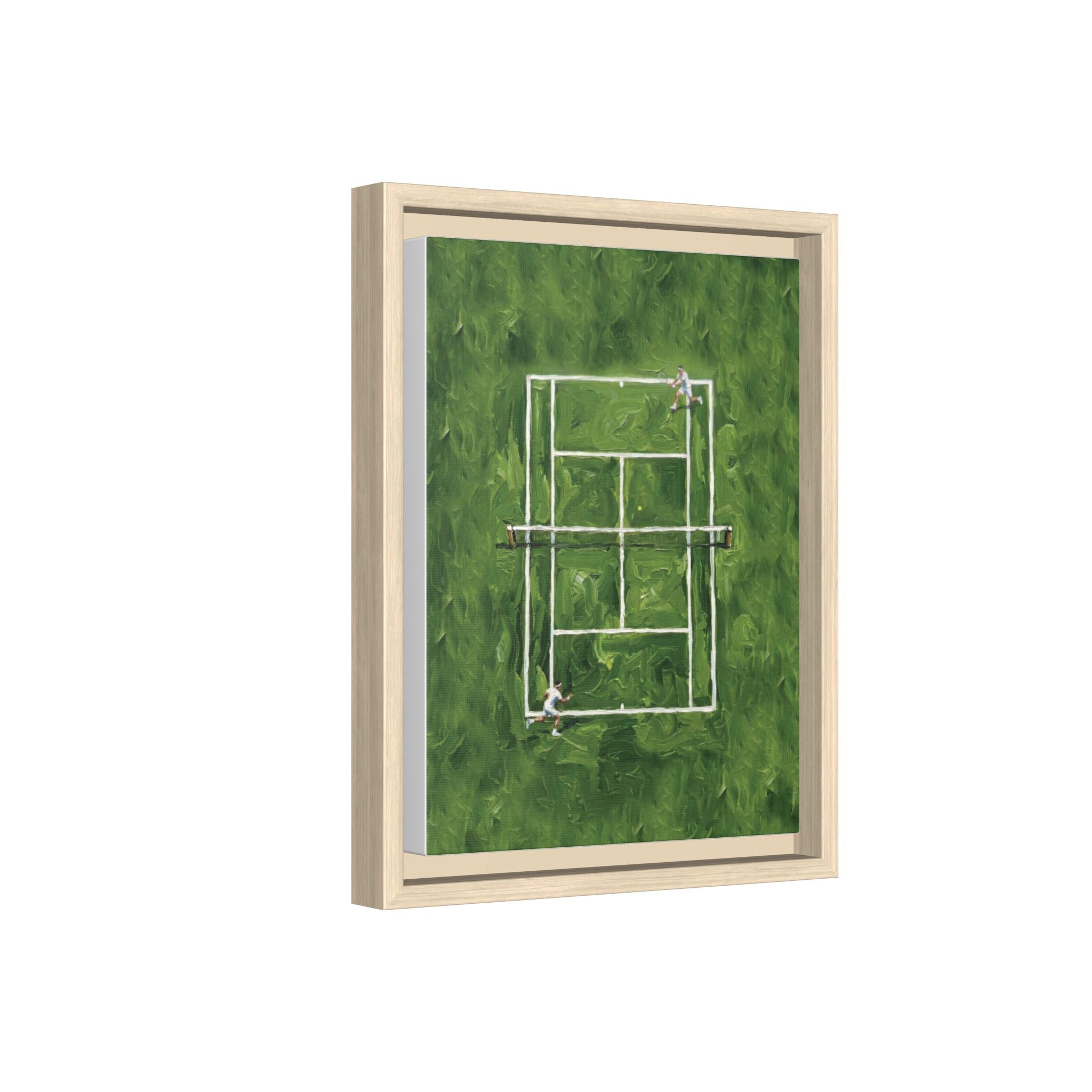 The Lawn - Canvas with Wooden Frame