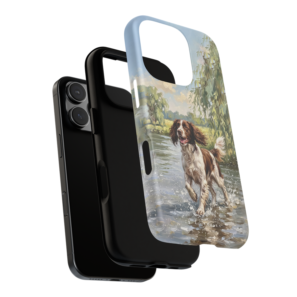 The Springer Spaniel (Liver and white)