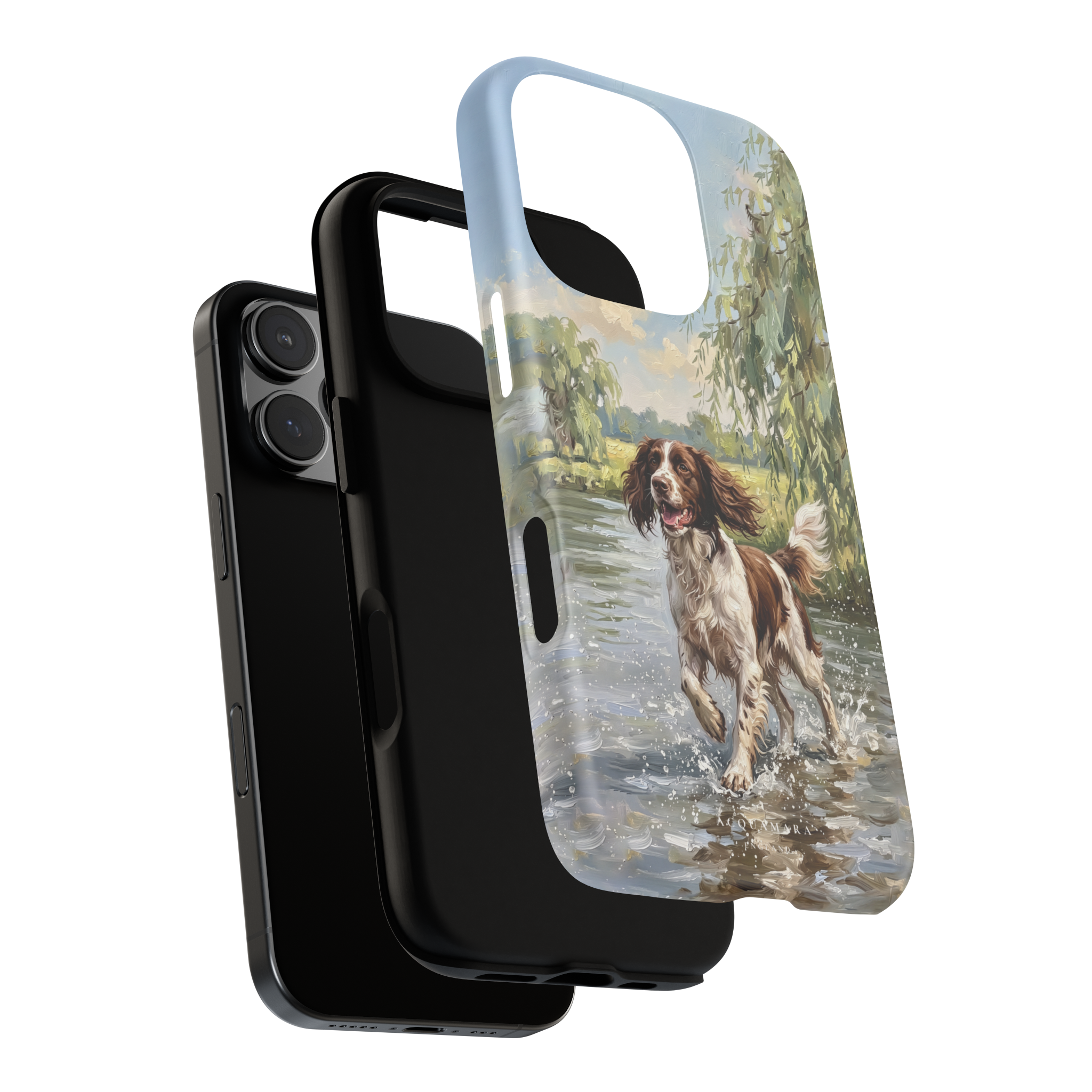 The Springer Spaniel (Liver and white)